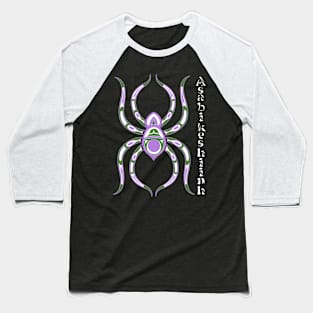 Asabikeshiinh (spider) Genderqueer Pride Baseball T-Shirt